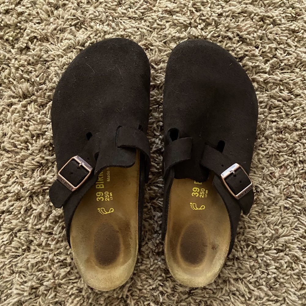 Birkenstock brown clogs size 39